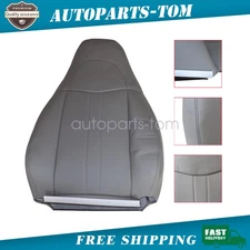 New Driver Top Seat Cover For 2003-2014 Chevy Express & GMC Savana 4-Door Grey