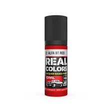 AK Interactive RC832 Real Colors Civil: BT Alfa Red Lacquer Based Paint 17ml Bot
