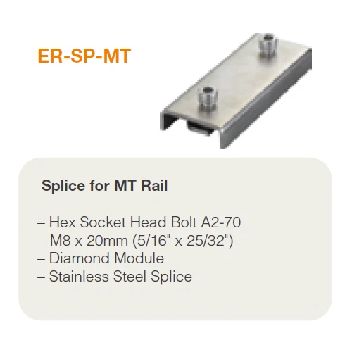2x Clenergy Splice for MT Rail ER-SP-MT - Picture 1 of 3