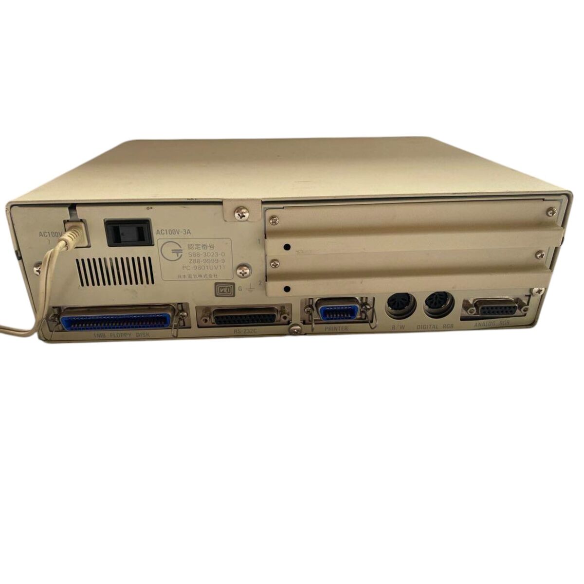 NEC PC-9801UV11 Sodick JAPAX EDM CNC EX21 CPU V30-10MHz NEC PC-9801UV11 Sodick JAPAX EDM CNC EX21 CPU V30-10MHz