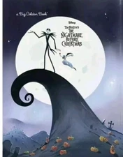 Tim Burton's The Nightmare Before Christmas a Big Golden Book Hardcover