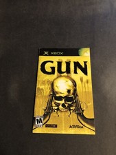 Gun xbox Manual Only