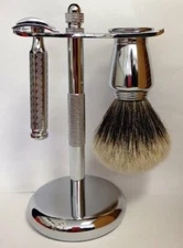 GBS Shaving Gift Set with Merkur Safety Razor