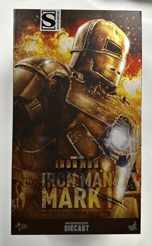 Hot Toys Die Cast Iron Man Mark I MMS605 D40 Sideshow Edición Especial Exclusivo - Imagen 1 de 8