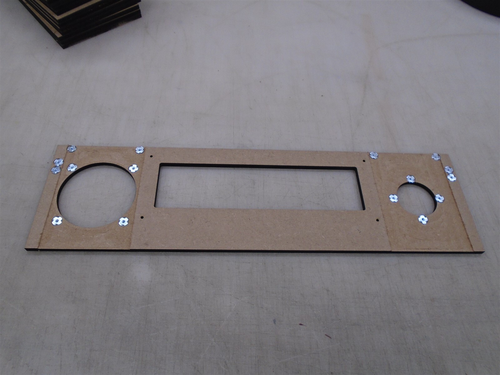 Dirty Harry Pinball Replacement Speaker panel wood