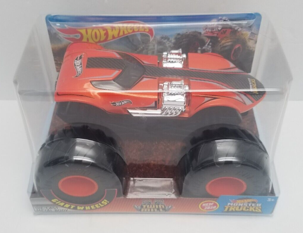 Hot Wheels Oversized TWIN MILL Hot Rod Monster Truck 1:24