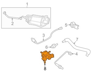 For Toyota Genuine Vapor Canister Purge Solenoid 258600h090 Ebay