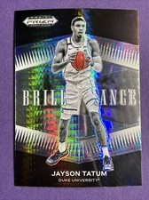 2022 Panini Prizm Draft Hyper Prizm Brilliance Jayson Tatum Duke Blue Devils