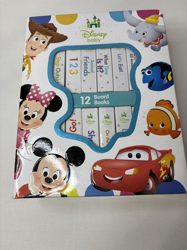 Disney Baby My First Library 12 Book Set - Board Books preowned | eBay