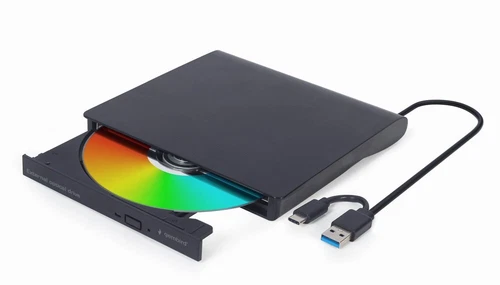 8716309125130 Gembird DVD-USB-03 External USB DVD drive, black GEMBIRD