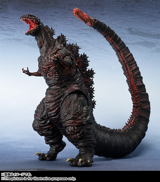 MHヒルクライム 2016 スペシャルBox set Bandai S.H.MonsterArts Shin Godzilla (Godzilla 2016) Used | eBay
