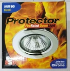 1 x Fire Rated MR16 Downlight  IP20 - Chrome Recessed Ceiling Spots