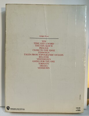 Yes, Complete, Deluxe Edition Songbook | eBay