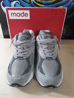 New Balance 990v3 Red Tag Grey M990VS3 Size 12 | eBay
