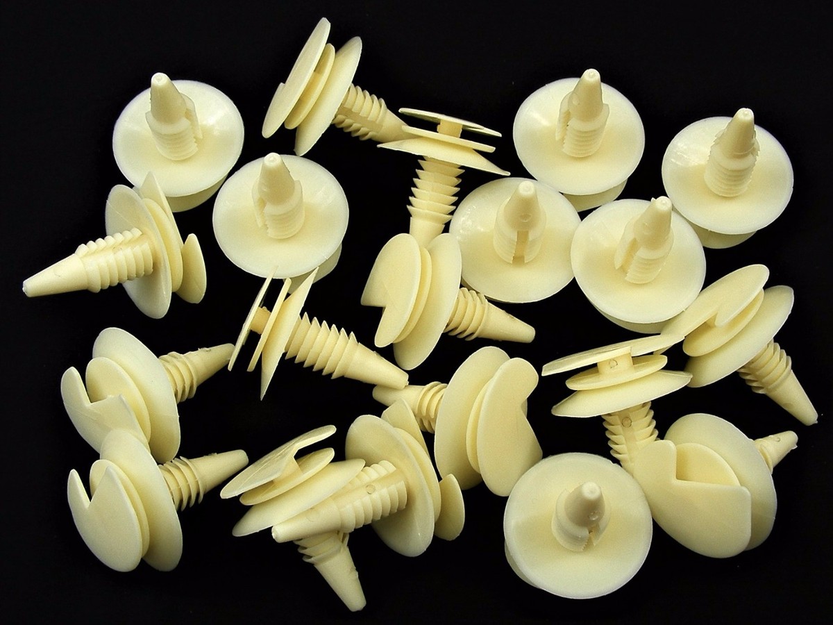 Trim Panel Clips Door & For S10 & Blazer – 20 Yellow Nylon Clips, 1/4 Hole Fit S10 Blazer Door Clips - Foto 9