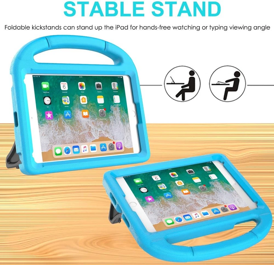 Funda para niños para iPad Mini 5/4/3/2/1 (7,9"), mango protector duradero a prueba de golpes B Foto 3 de 4