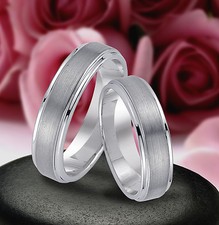 2 Wolfram Ringe Trauringe Eheringe , Gravur Gratis , UNKRATZBAR ,  JW40