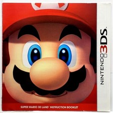  Manual Only Super Mario 3D Land - Nintendo 3DS Original Instruction Booklet