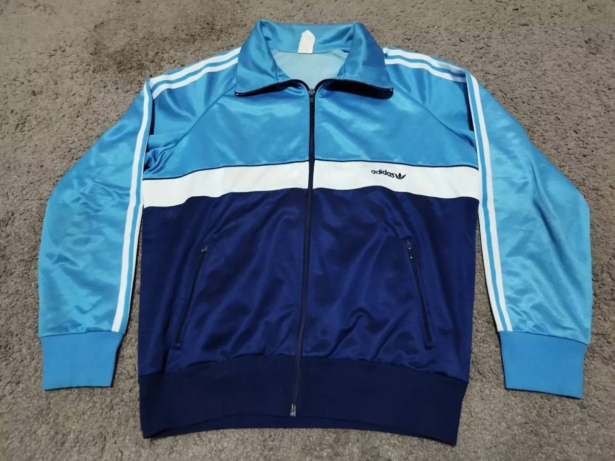 Adidas Original Tracksuit Made in West Germany Vintage 1980s - M