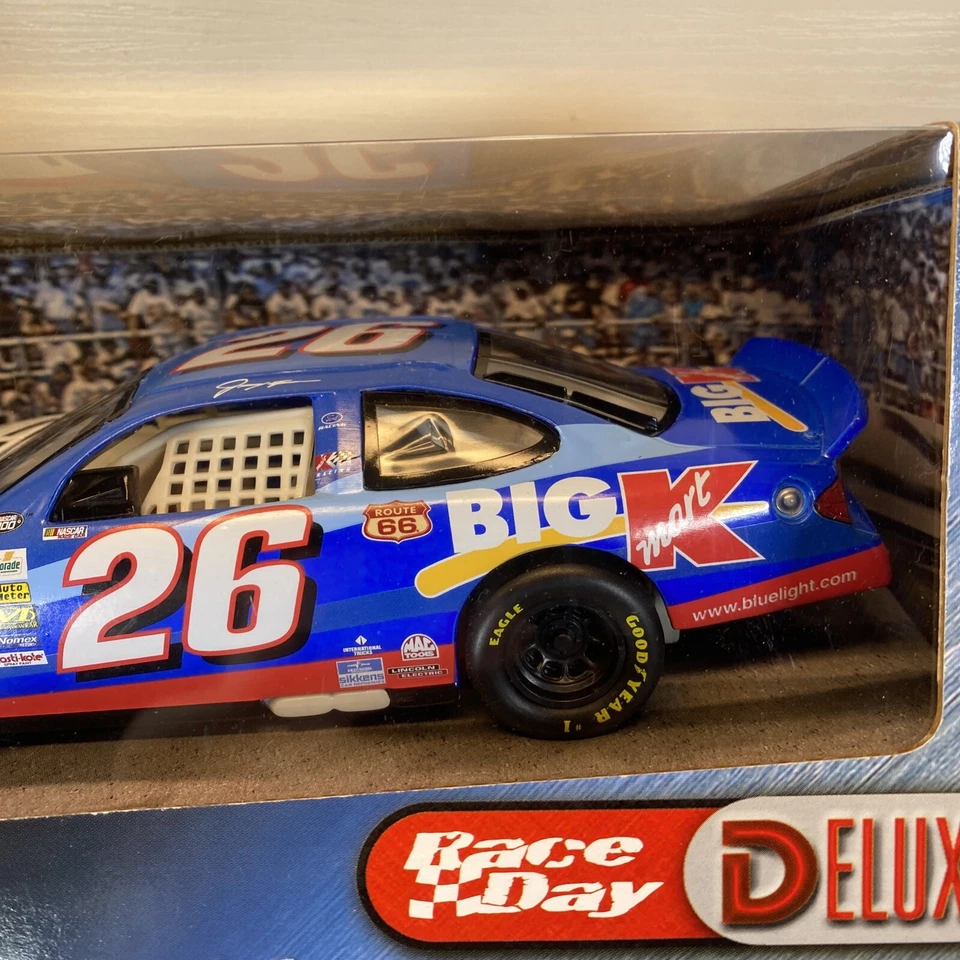 Hotwheels 比赛日豪华版 #26 Big Kmart 1999 福特金牛座 1/24 吉米·斯宾塞 — 第 2/4 张图片