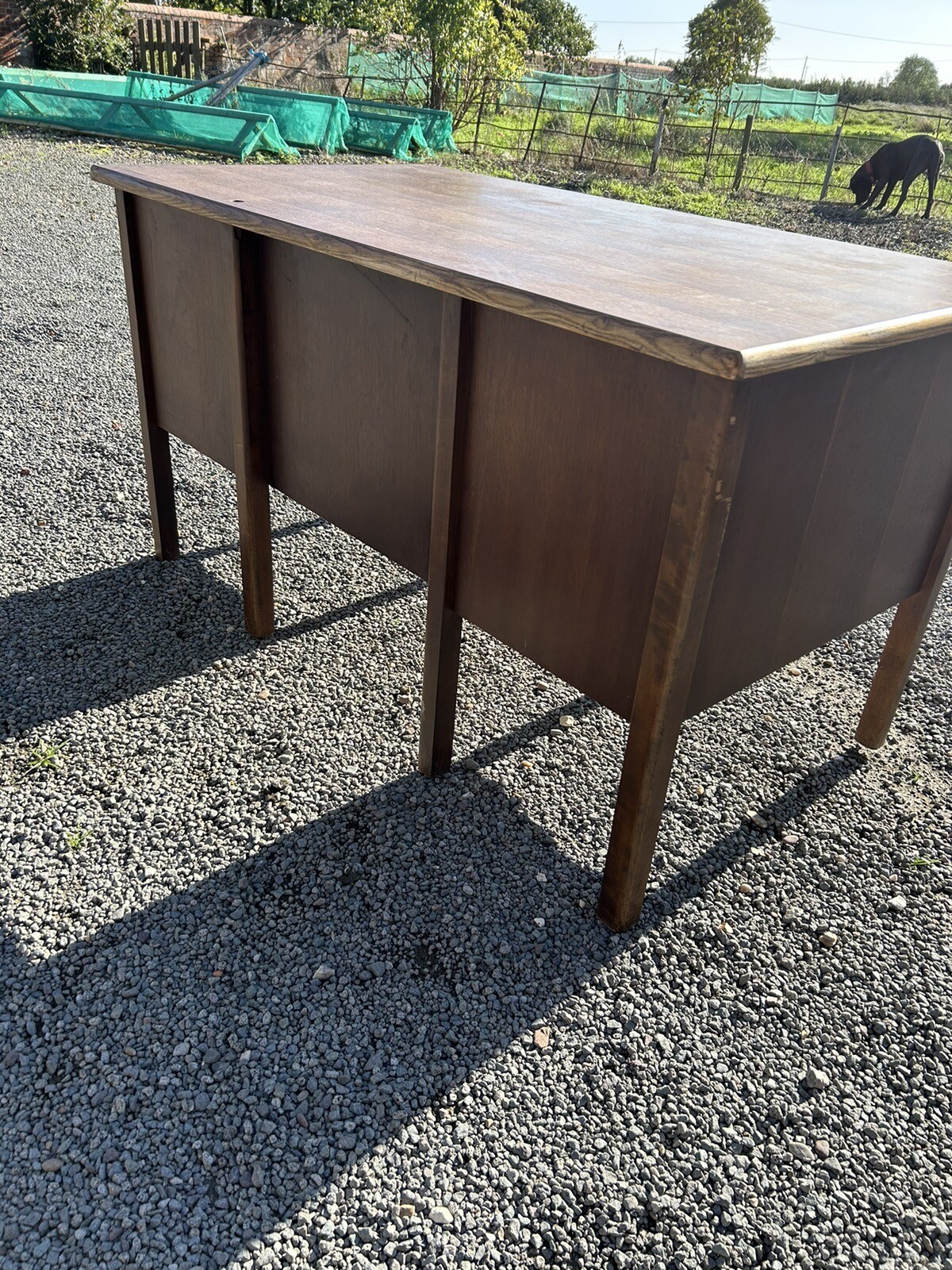 Vintage Oak Desk eBay
