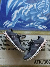 On Cloudflow Rock Rose Women’s Sz 9 35-99234 Black Pink Running Sneaker Shoe Jog