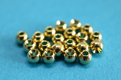 TUNGSTEN Perlen Beads,10 St, Gold & Rainbow & Kupfer & Schwarz  2,8mm -- 5,5mm