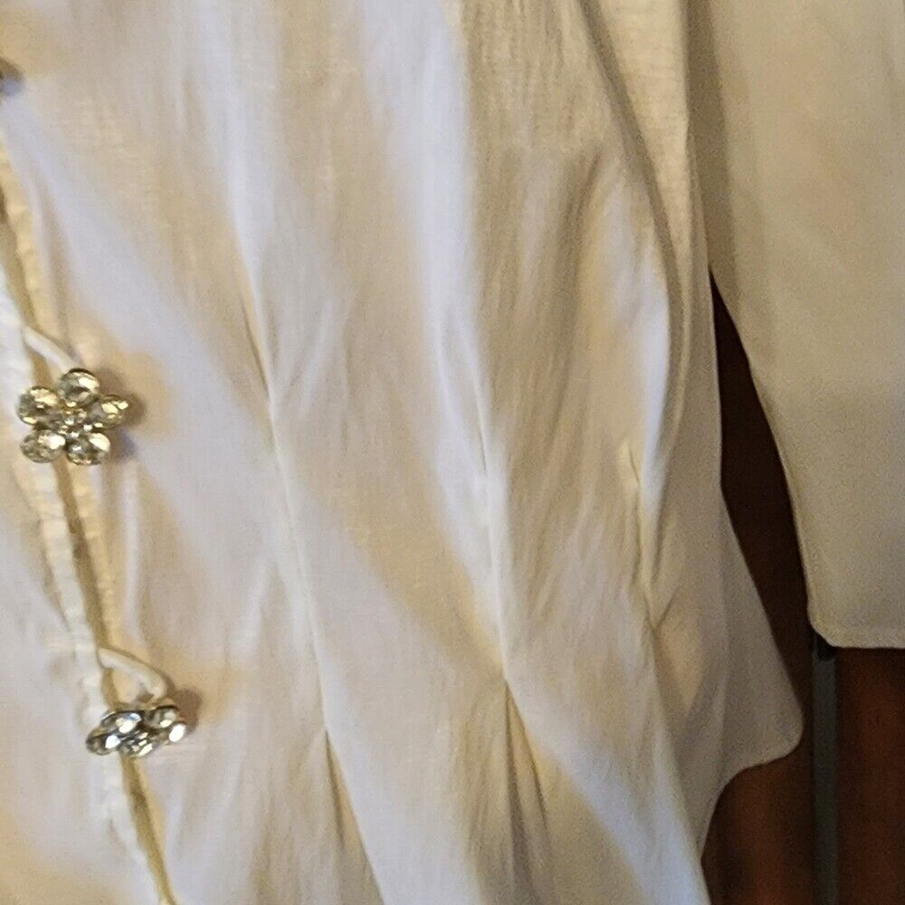 Chetta B ruffle blouse size 14 - image 4