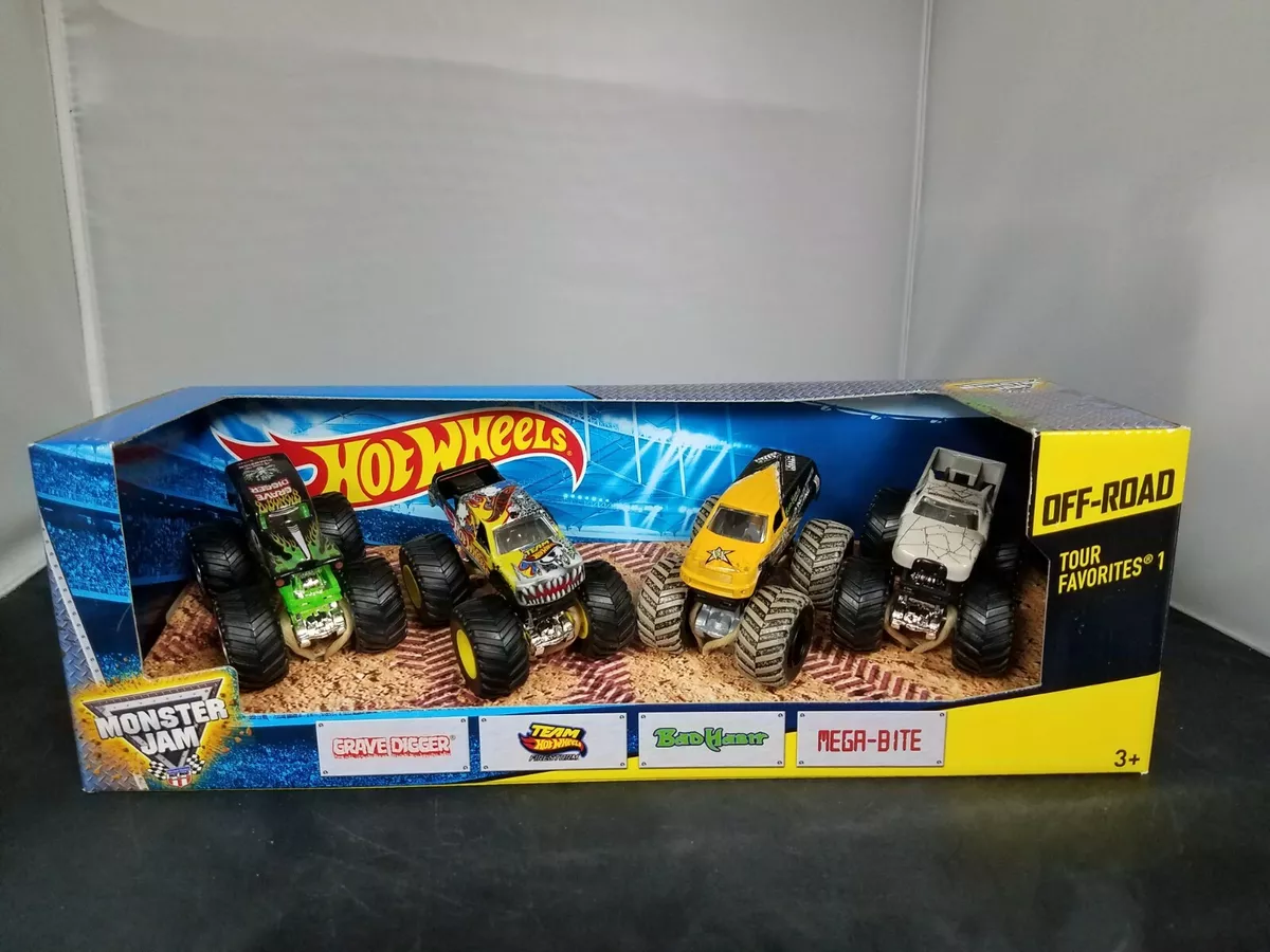 Hot Wheels Monster Jam Tour Favorites – Styles May Vary