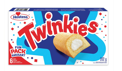 1x Box Hostess Twinkies Cakes 6 Cakes Each 202g -Canada FRESH