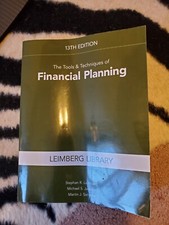 Tools and Techniques of Financial Planning, 1...