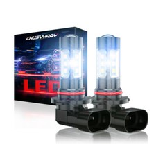 Pair 9145 9140 LED Fog Light Bulbs for Ford F150 2006-2022 6000K Cool White