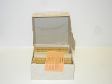 BOX OF 20 WEIDMULLER 1911.2 NEW SAKS 1/32 FUSE TERMINAL BLOCKS 19112