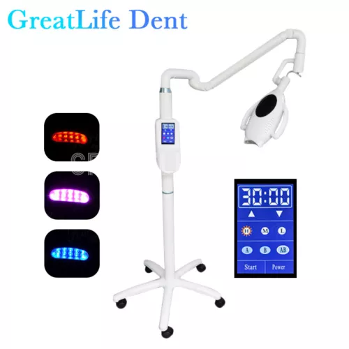 Touch Screen Model Dental Teeth Whitening Machine Bleach Accelerator 60W 10LEDs