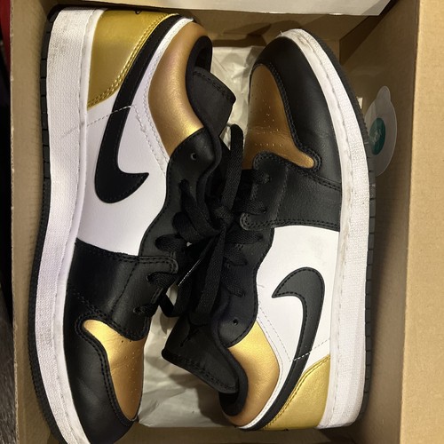 aj1 gold toe low
