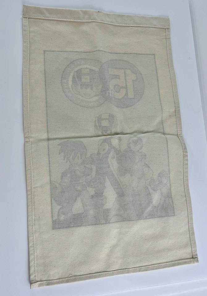 Mega Man 15 Aniversario Colgante Banner Scroll Capcom 24"" x 14.25"" Foto 4 de 4