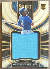 Orelvis Martinez 2023 Panini Select Rookie Jumbo Swatches Jersey #PJS-OM Jays RC