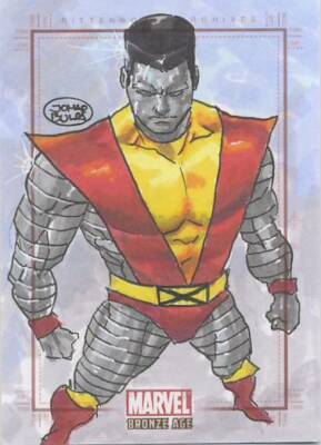 2012 Marvel Bronze Age Sketch Card Bulda Colossus