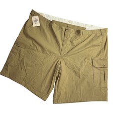 Dockers Cargo Shorts Men's 60 Brown Stretch Twill Big  Tall 342650000 NEW F21