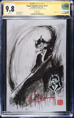 Usagi Yojimbo: Kaito ‘84 #1 (Dark Horse, 2026) CGC 9.8 W | Altmann Signed/Sketch