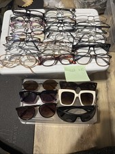 Large Lot Of Eyeglasses Glasses Frames Multi Color Brand And Pattern