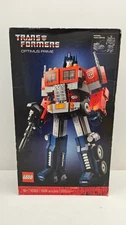 LEGO set 10302 Transformers Optimus Prime new open box complete unopened packs