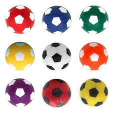 9Pcs Foosball Table Balls 36mm 1.42 inch Multicolor Table Soccer Balls for Match