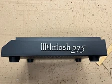 McINTOSH MC275 TUBE AMPLIFIER BOTTOM COVER CHASSIS and NAMEPLATE
