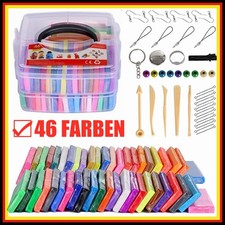 46 Farben Polymer Ton Modellierung Knete Clay...