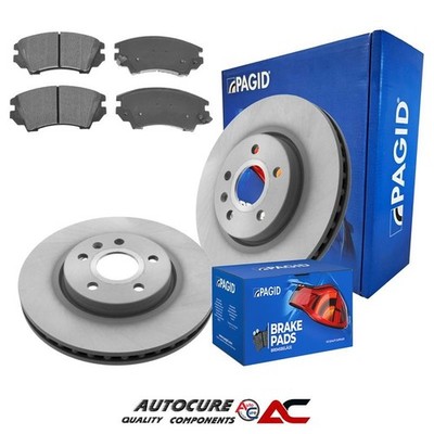 FOR VAUXHALL INSIGNIA 2.0 SRi CDTI (MK1) PAGID COATED FRONT BRAKE DISCS & PADS
