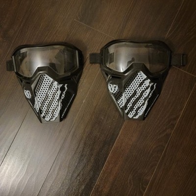 Lot of 2 Nerf Rival Phantom Corps Protective Face Masks