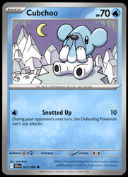 Cubchoo 025/086 Scarlet & Violet: Black Bolt Common