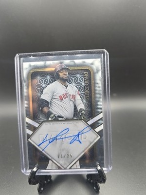 David Ortiz Topps Diamond Icons On-Card Auto /25 HOF Boston Red Sox Big Papi