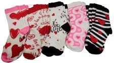 10 Pairs Valentine s Day Socks Comfortable Heart Novelty Holiday for Women Men
